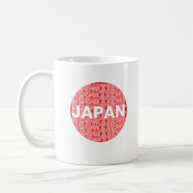 Mug Japon Imprimer la Musique (Gauche)