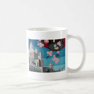 Mug Japon Tokyo Vintage Japonais affiche de voyage