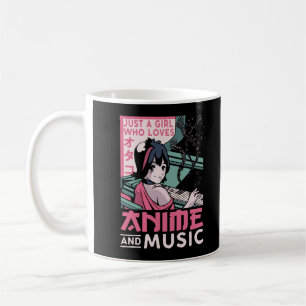 Mug Japonaise Anime Music Girl Otaku Piano Musicien