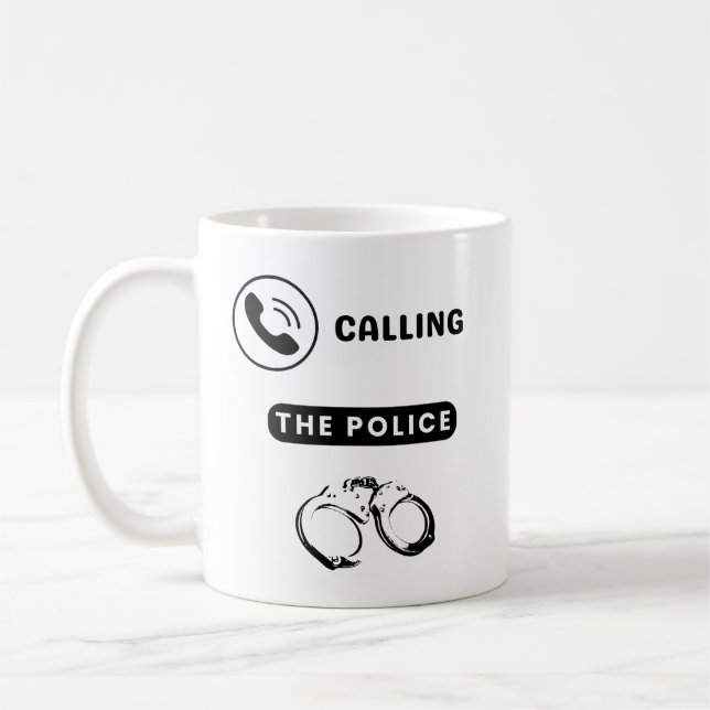 Mug J'Appelle La Police (Gauche)