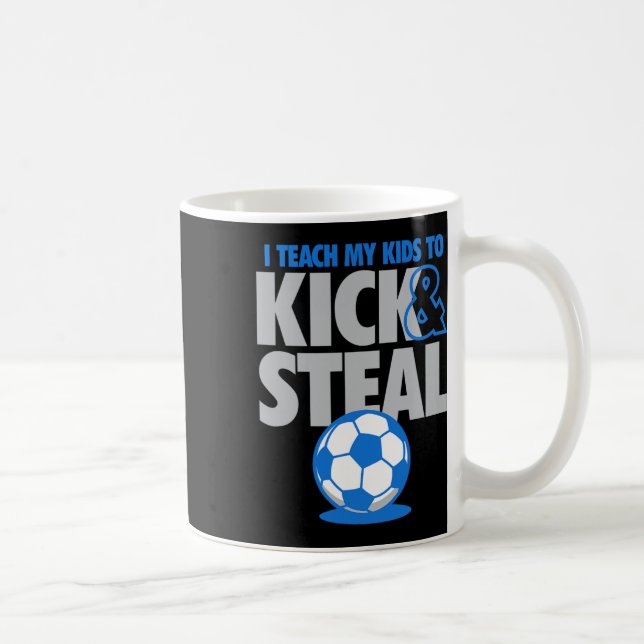 Mug J'Apprends à Mes Enfants à Botter Et à Voler Drôle (Droite)
