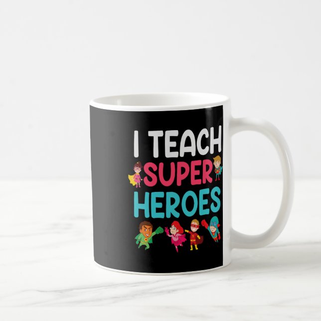 Mug J'apprends aux super-héros  (Droite)