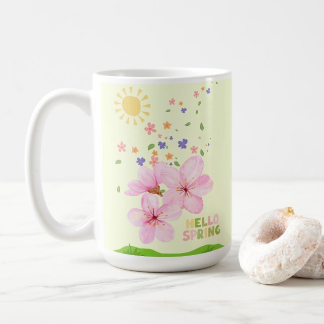 Mug jardin (Avec donut)