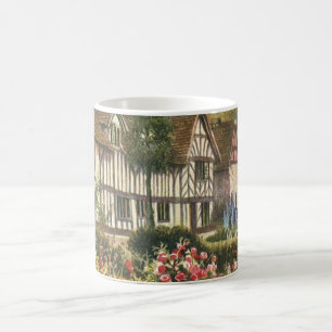 Mug Jardin à la française d'architecture vintage Cotta