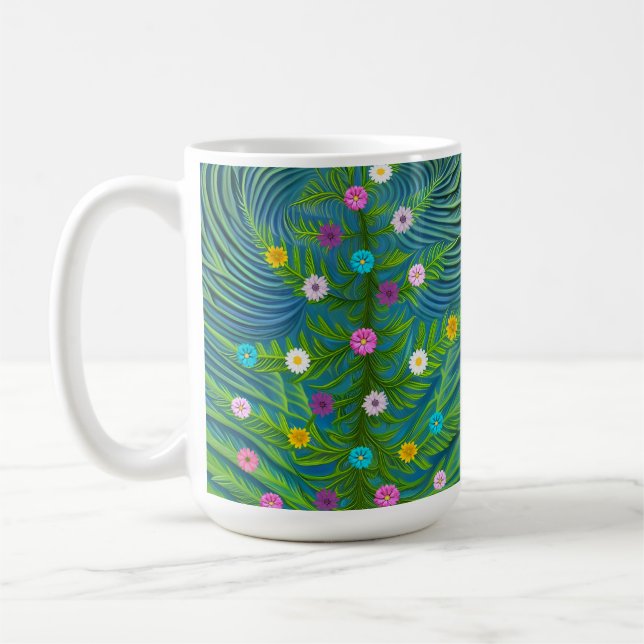 Mug Jardin Abstrait de la petite salade (Gauche)