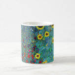 Mug Jardin agricole avec tournesols, Gustav Klimt<br><div class="desc">Gustav Klimt (14 juillet 1862 - 6 février 1918) était un peintre symboliste autrichien et l'un des membres les plus importants du mouvement de sécession de Vienne. Klimt est réputé pour ses peintures, ses peintures murales, ses croquis et autres objets d'art. En plus de ses oeuvres figuratives, qui comprennent des...</div>