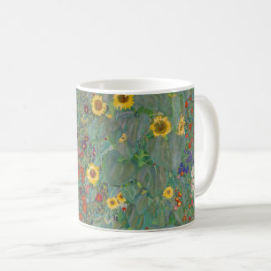 Mug Jardin agricole de Klimt avec tournesols