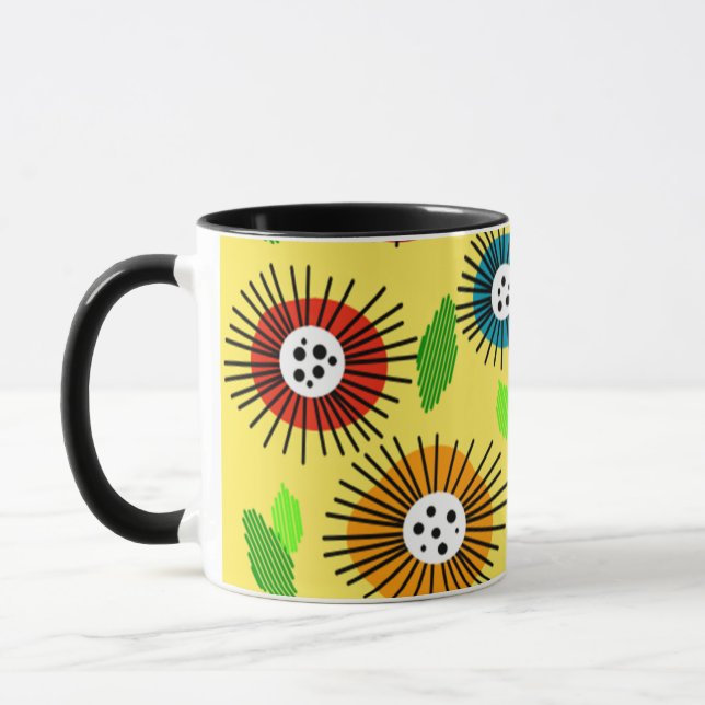 Mug Jardin aux fleurs de Scandi (Gauche)
