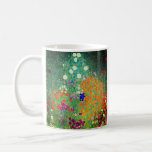 Mug Jardin aux fleurs Gustav Klimt<br><div class="desc">Mug à café avec peinture à l’huile de Gustav Klimt Jardin aux fleurs (1906). Un beau jardin de fleurs violettes,  rouges,  blanches,  bleues et oranges. Un grand cadeau pour les amateurs d'art Art Nouveau et autrichien.</div>