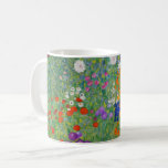 Mug Jardin aux fleurs Gustav Klimt Art Vintage Art Nou<br><div class="desc">Gustav Klimt Jardin Fleur Jardin Art Nouveau Vintage Peinture Art Nouveau 1907</div>