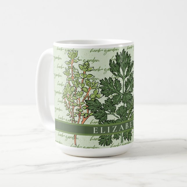 Mug Jardin aux herbes (Devant gauche)