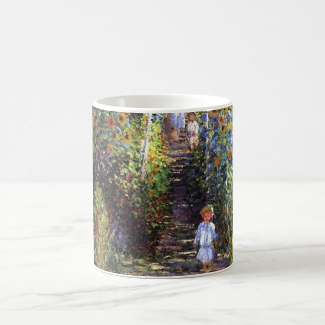 Mug Jardin Claude Monet Fleurs de tournesol été (Centre)