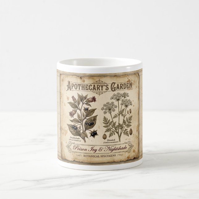 Mug Jardin d'apothicaire Belladone (Créateur téléchargé)