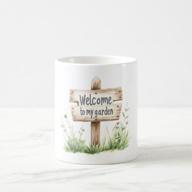 Mug Jardin de bienvenue (Centre)