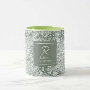 Mug Jardin de campagne australien personnalisé - Sage