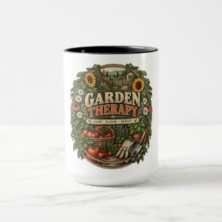 Mug Jardin de campagne vintage