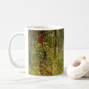 Mug Jardin de ferme avec crucifix de Gustav Klimt