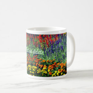 Mug Jardin de fleurs Beauté personnalisée