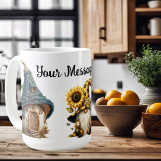 Mug Jardin de gnome personnalisé