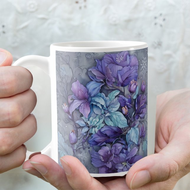 Mug Jardin de Pervenche (Créateur téléchargé)