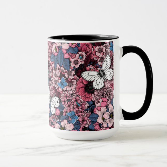Mug Jardin de printemps (Droite)