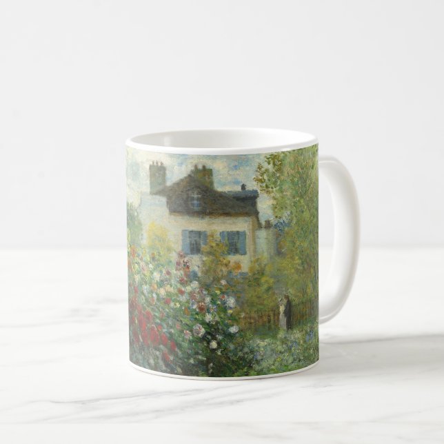 Mug Jardin des artistes de Monet dans Peinture d'Argen (Devant droit)