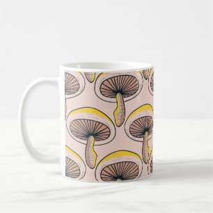 Mug Jardin des champignons : Motif Vintage de la natur