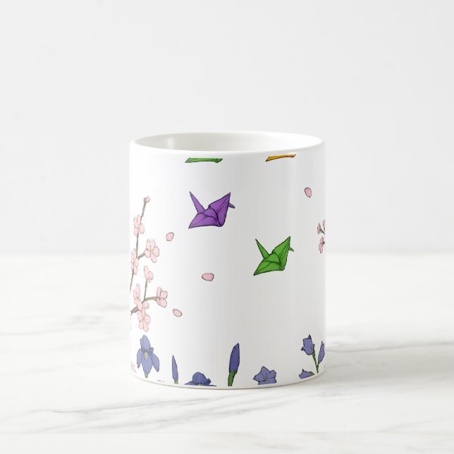Mug Jardin des grues en papier (Centre)