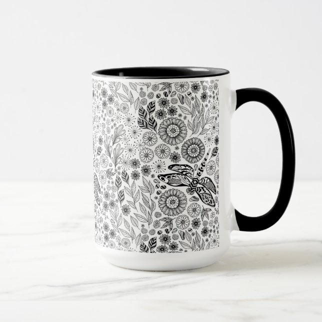Mug Jardin des libellules (Droite)