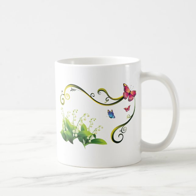 Mug Jardin des papillons (Droite)