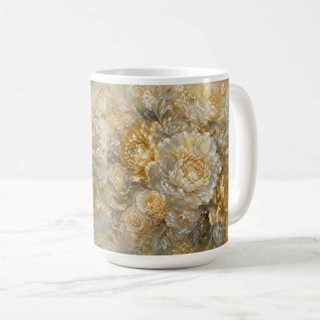 Mug Jardin d'Ivoire Doré (Devant droit)