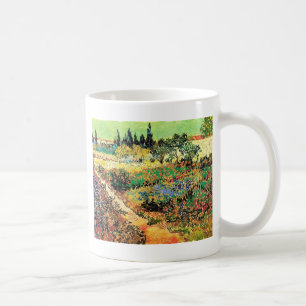 Mug Jardin fleuri avec sentier, Vincent van Gogh