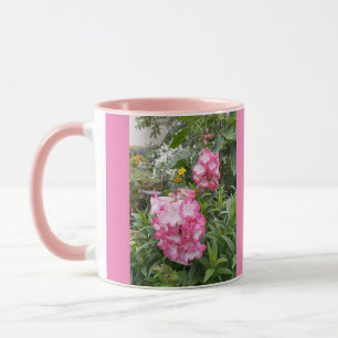 Mug Jardin fleuri de Penstemon Nature d'anniversaire