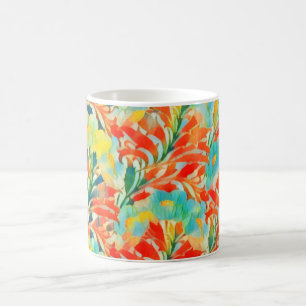 Mug Jardin Floral Exotique Fleuron Art