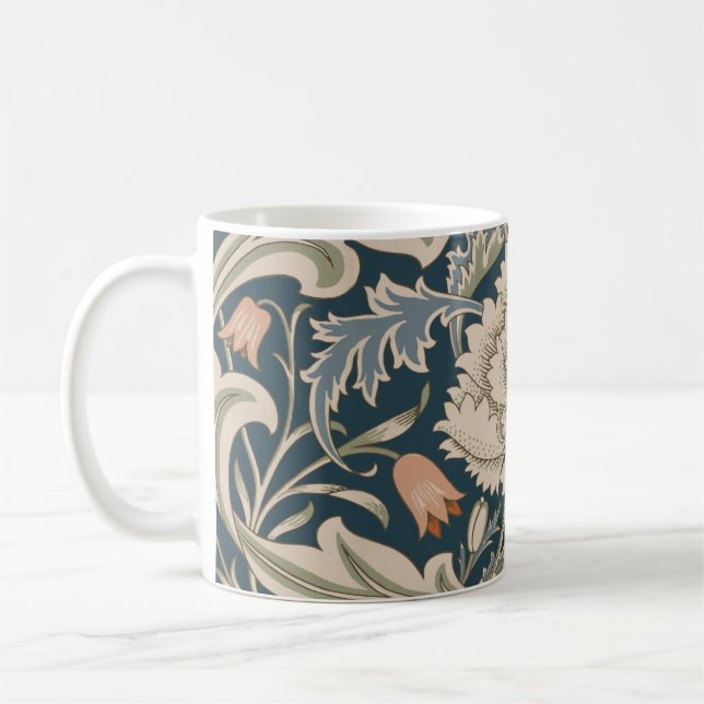 Mug Jardin Floral William Morris Severn Fleur Classiqu (Gauche)
