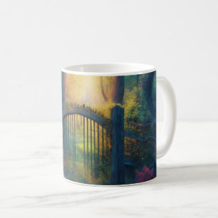 Mug Jardin forestier enchanté   ART NUMÉRIQUE