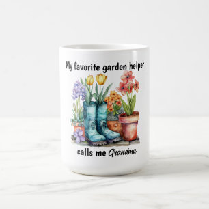 Mug Jardin grand-mère