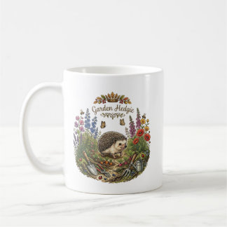 Mug Jardin Hedgie Mignon Hérisson Cottagecore Jardinag