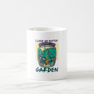 Mug Jardin - J'adore mon jardin en bouteille
