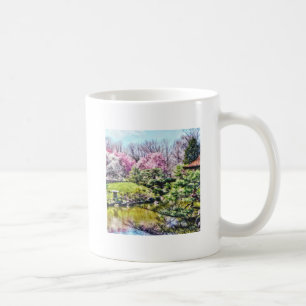 Mug Jardin japonais au printemps