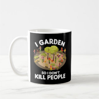 Mug Jardin Jardinier Botaniste Je Jardin Donc Je Ne Pe