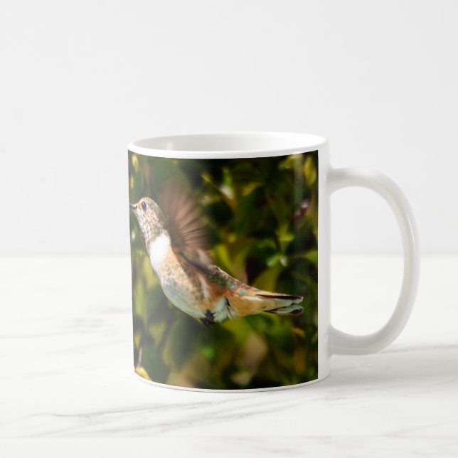 Mug Jardin Joyau : Colibri en Fleur (Droite)