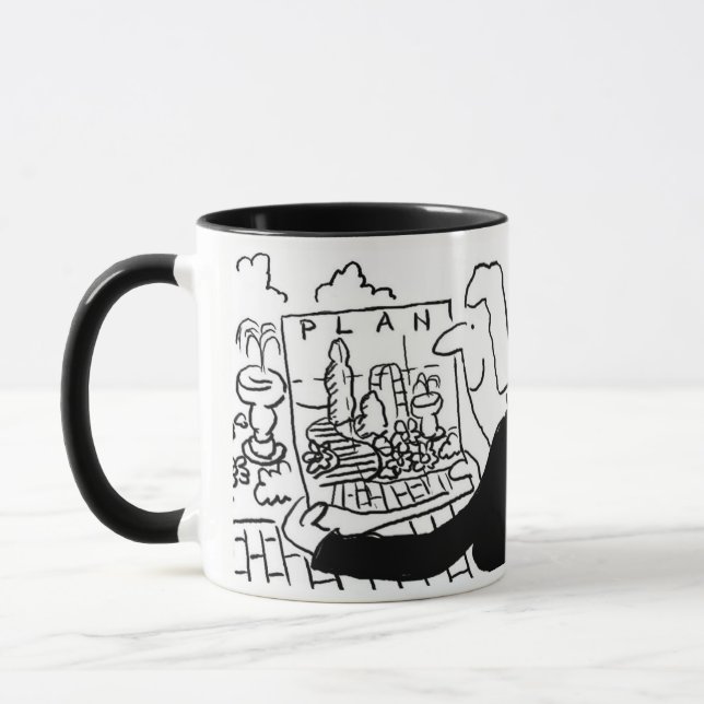 Mug Jardin ou aménagement paysager (Gauche)