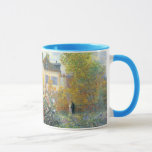 Mug Jardin pittoresque de Monet à Argenteuil<br><div class="desc">Le Jardin de Monet à Argenteuil est une peinture de paysage impressionniste de l'artiste français Claude Monet,  c. 1873 montrant un beau jardin avec lui et sa femme debout dans l'arrière - plan.</div>