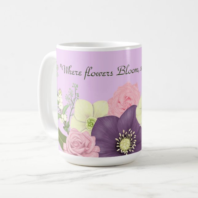 Mug Jardin Printemps En Fleur (Devant gauche)