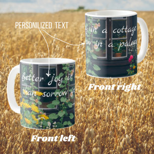 Mug Jardin rustique et cottage cosy