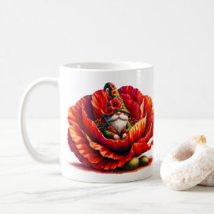 Mug Jardin Whimsical Watercolor Gnome