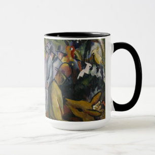 Mug Jardin zoologique I d'August Macke  