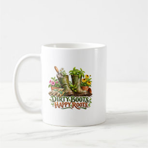 Mug Jardinage Boots Salesuses Racines Heureuses