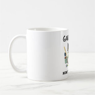 MUG JARDINS EN CHAT NOIR PARCE QUE LE MEURTRE EST MAUV